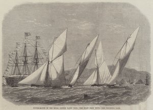 Course de coupe du Royal London Yacht Club, le départ d